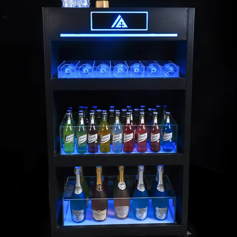 Wine Beer Tequila - Light Emitting Diode Wine Display Stand