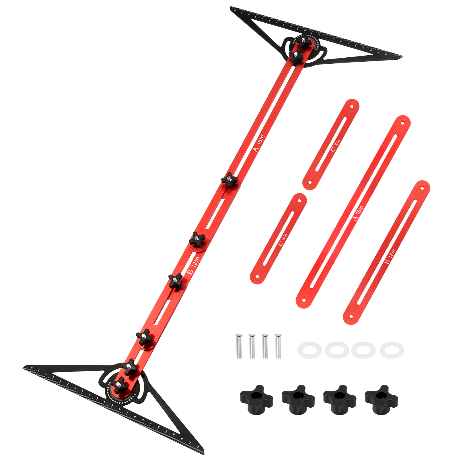 Spirit Measure Jigger - Stair Tread Template Tool Double Solid