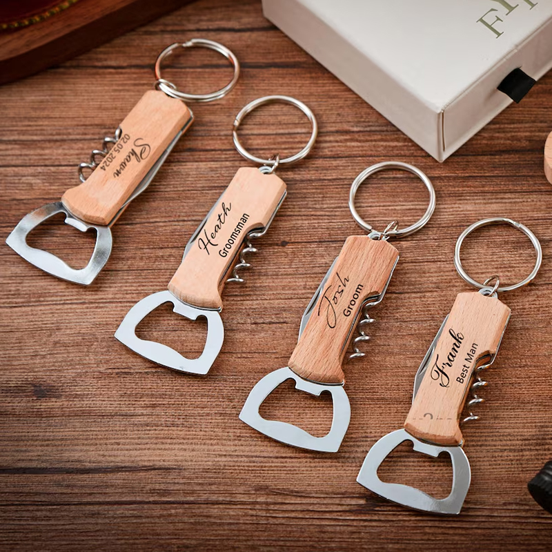 Wine Beer House - Personalized Beer/Wine Bottle Opener, Multifunctional Bottle