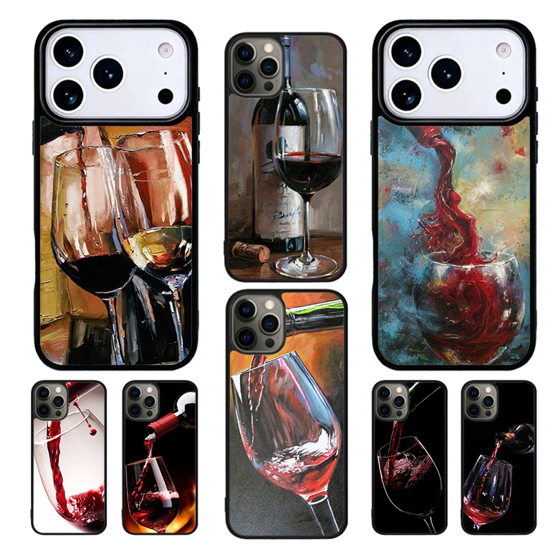 Wine Plus Beer - Drink Beer Red Wine Pattern Phone
