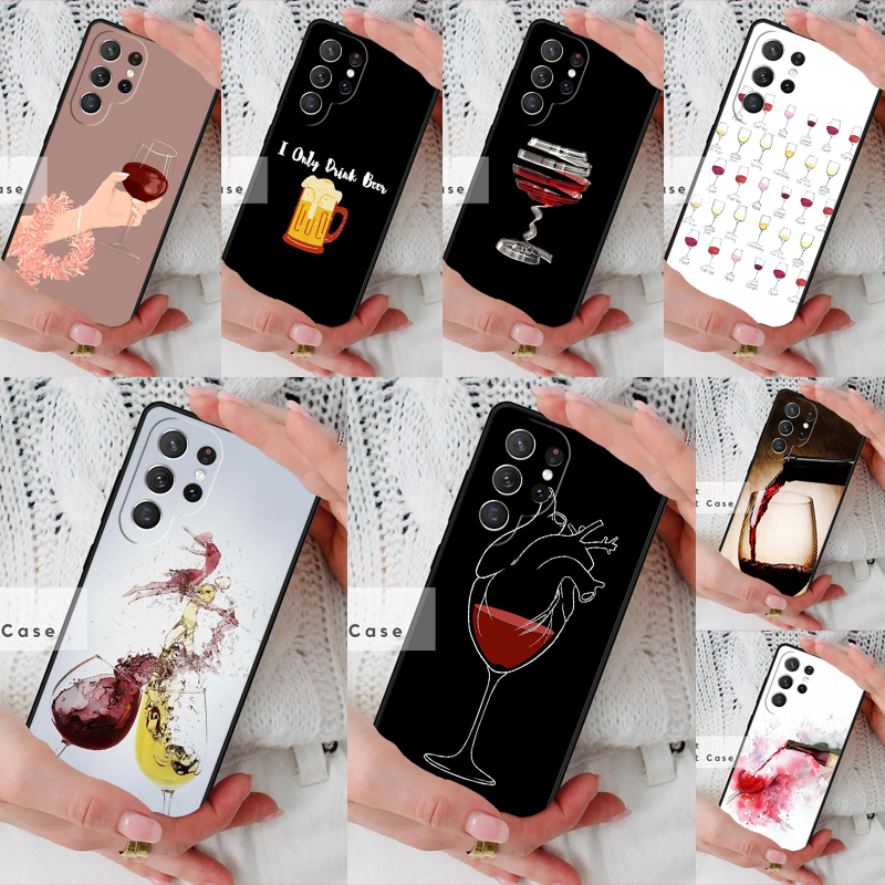 Wine Plus Beer - Drink Beer Red Wine Phone Cover