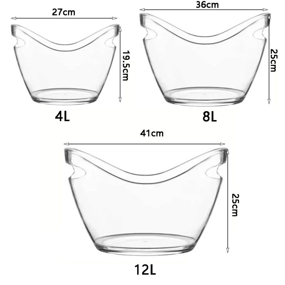 Durable 4/8/12L Transparent Ic - Wine Bottle Size review and price