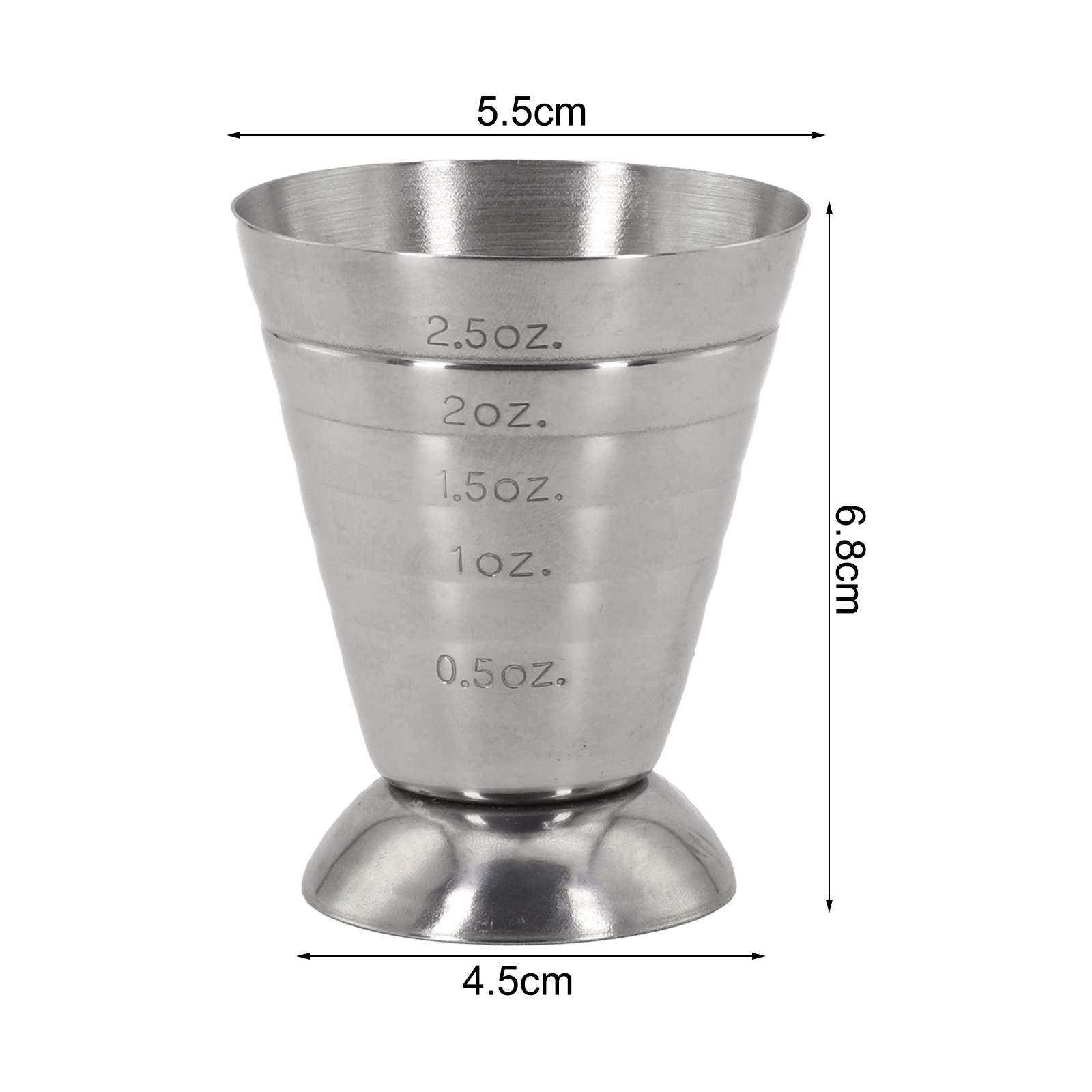 75ml Stainless Steel Drink Mea - Spirit Measure Jigger review and price