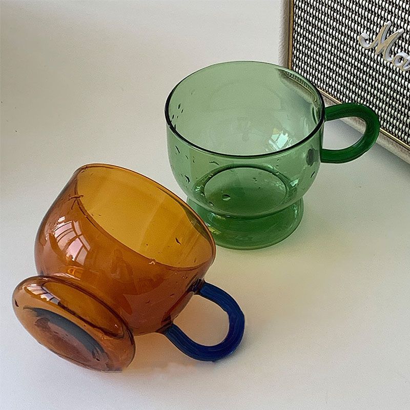 2PC Nordic glass coffee cup mi - Wine Beer House review and price