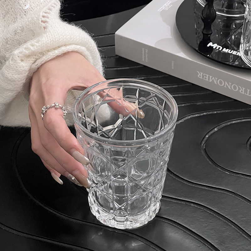 2pcs 310ml Vintage Diamond Pat - Wine Beer Drink review and price