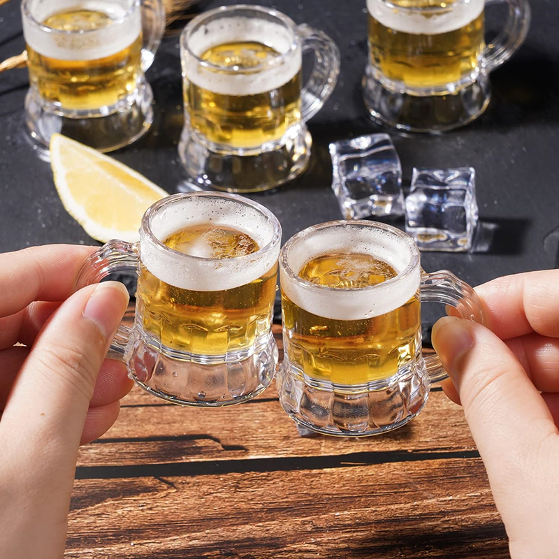 ●5/10PCS 30ml Beer Cup Small H - Beer Mug Handled review and price