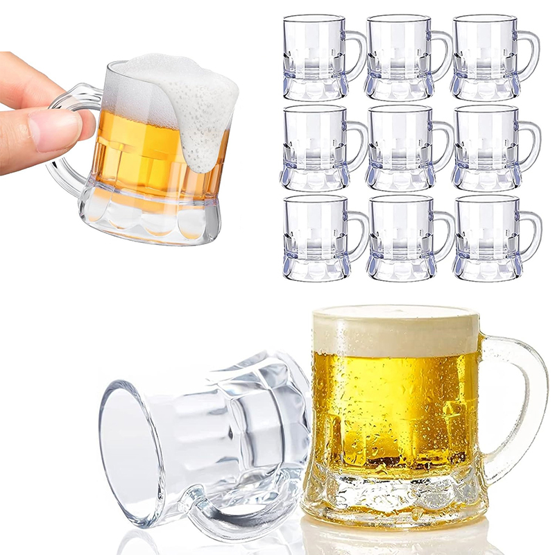 ●5/10PCS 30ml Beer Cup Small H - Beer Mug Handled review and price