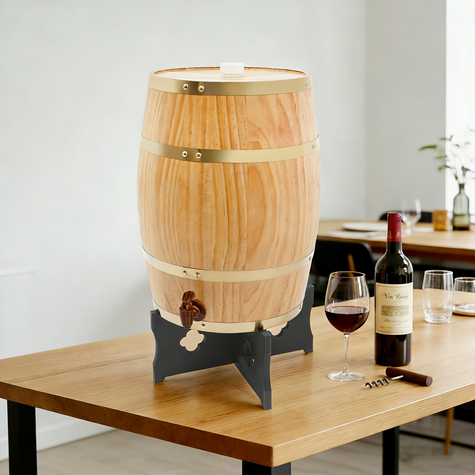 20L/5.28Gal Wood Color Wine Ba - Wine Beer Tequila review and price