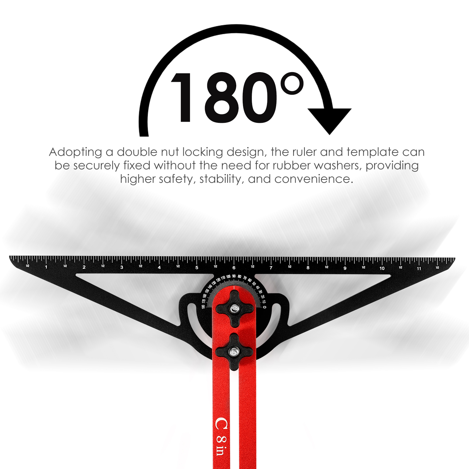Stair Tread Template Tool Doub - Spirit Measure Jigger review and price