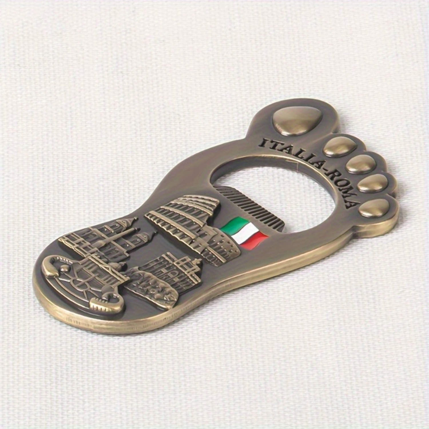 Italian Roma Bottle Opener, Me - Wine Beer Foot review and price