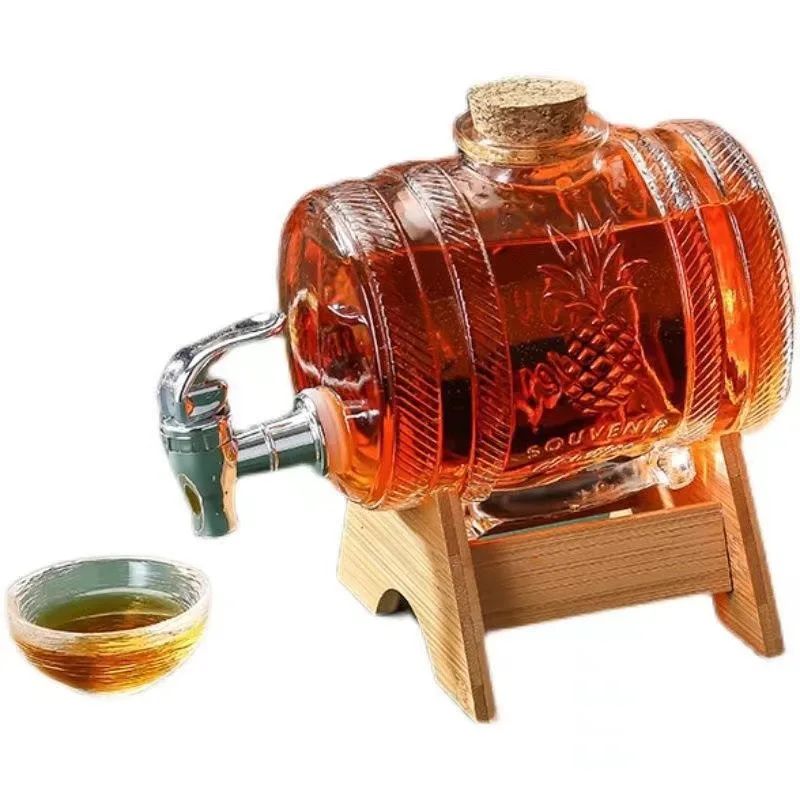 1L Beverage Barrel with Faucet - Wine Beer Juice review and price