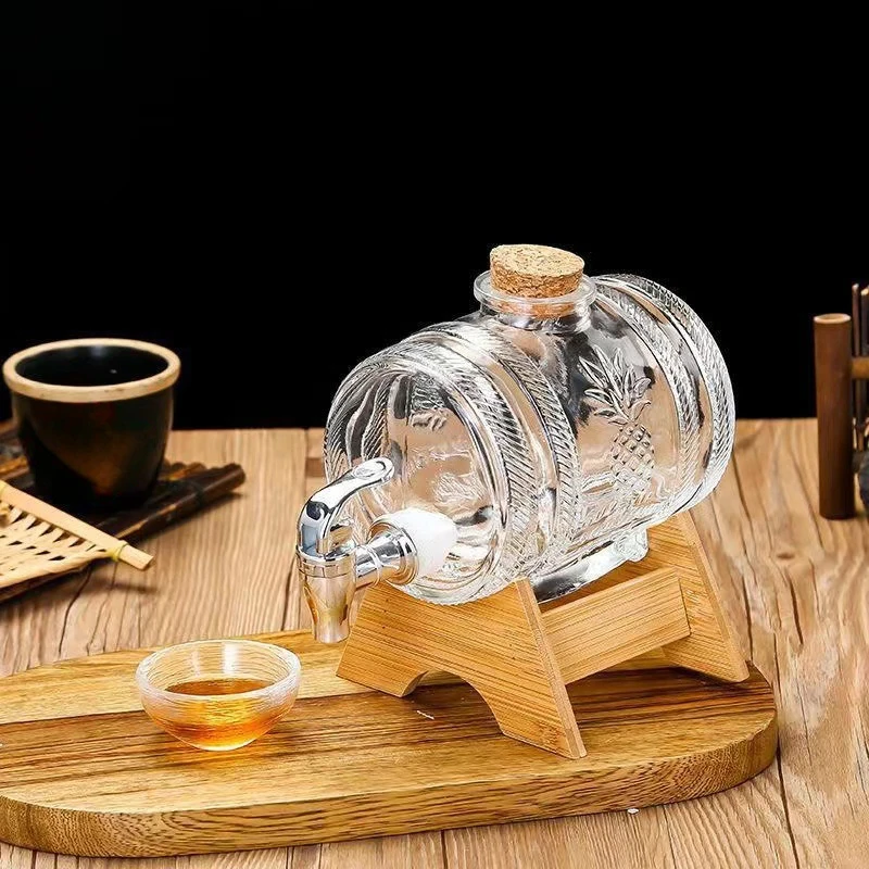 1L Beverage Barrel with Faucet - Wine Beer Juice review and price