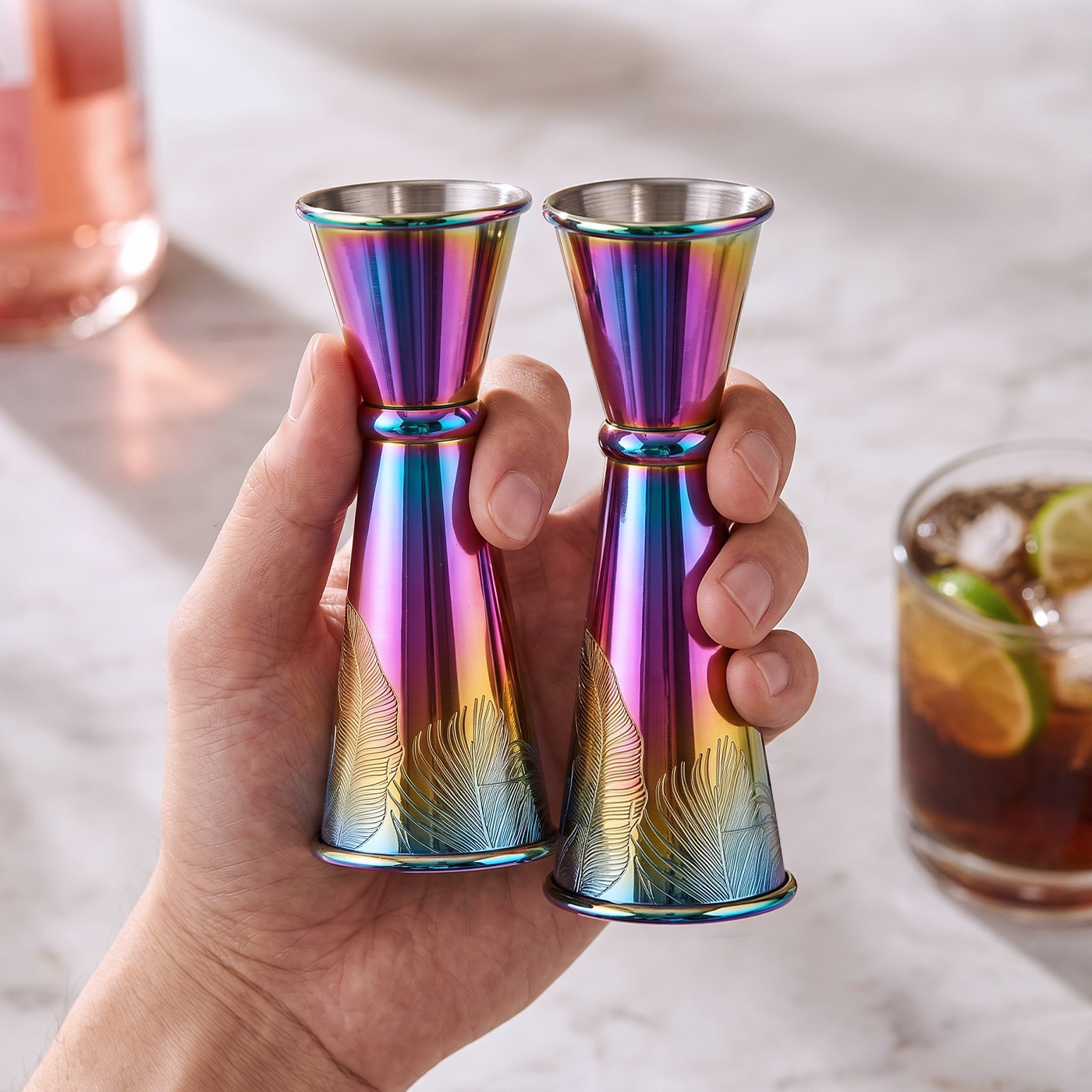 30/60ml Cocktail Bar Stainless - Spirit Measure Jigger review and price