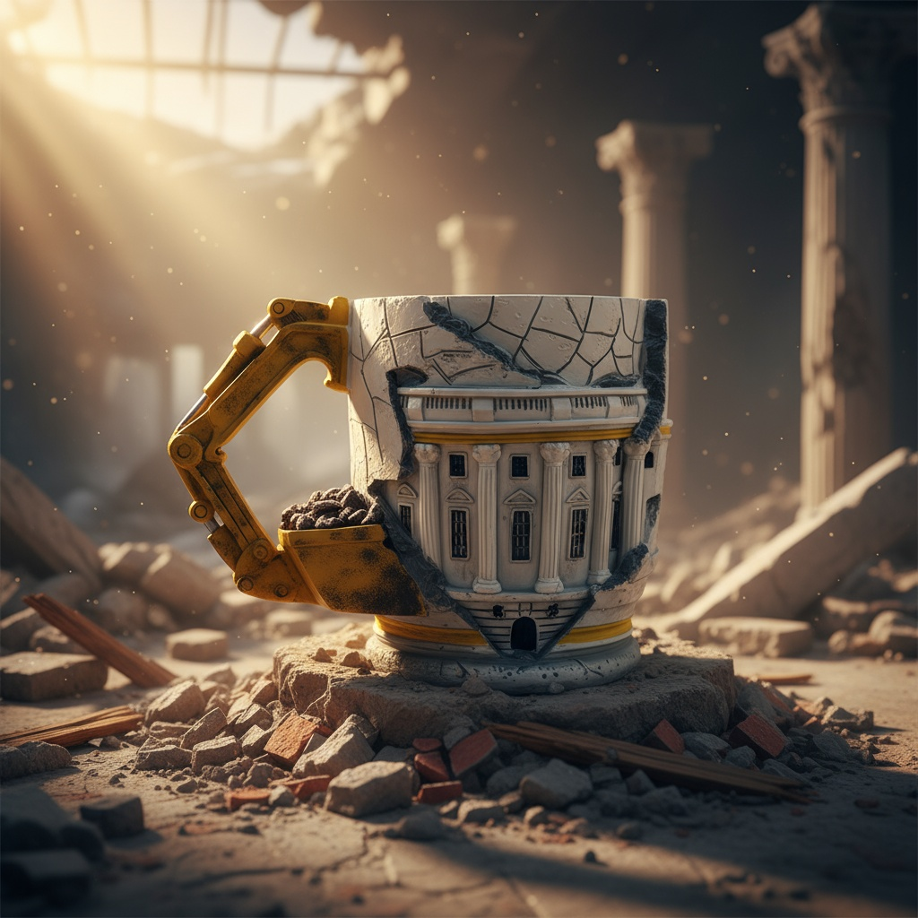 Excavator handle resin coffee  - Beer Mug Handled review and price