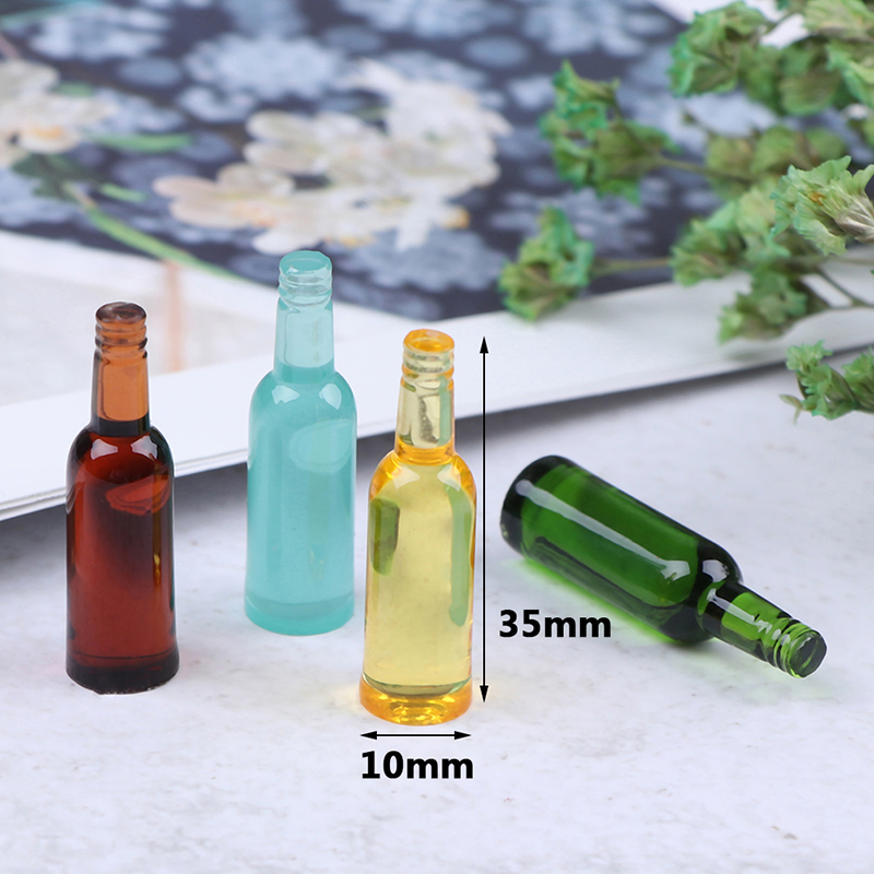 6pcs 1:12 Dollhouse Miniature  - Wine Beer Drink review and price