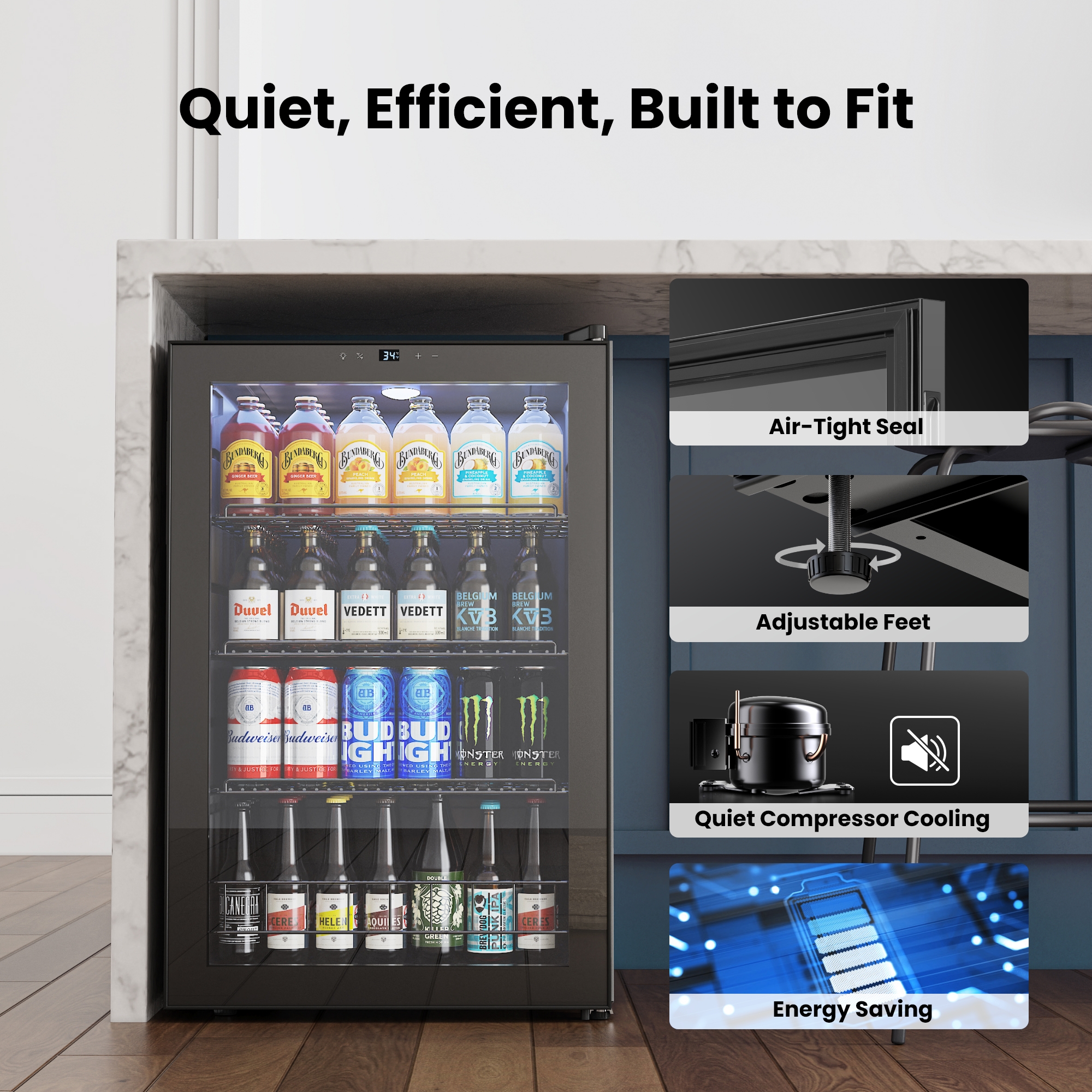 Mini Glass Door Beverage Coole - Wine Beer Cooler Direct review and price