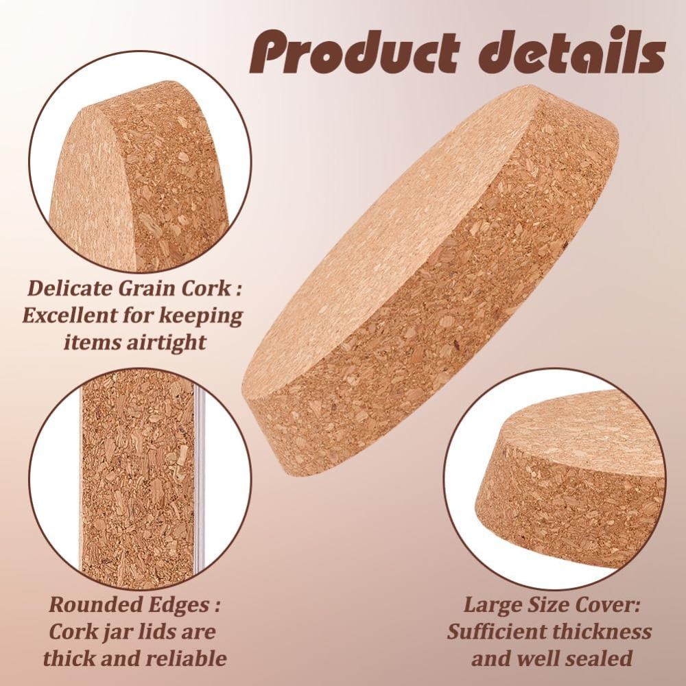 Large Cork Bottle Stoppers 5.5 - Wine Bottle Size review and price