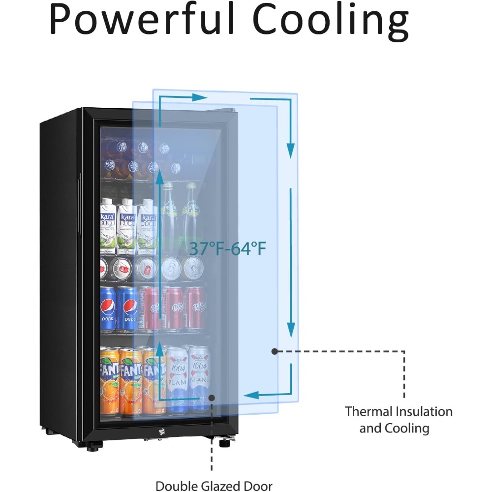 Beverage Refrigerator, Three P - Wine Beer Foot review and price