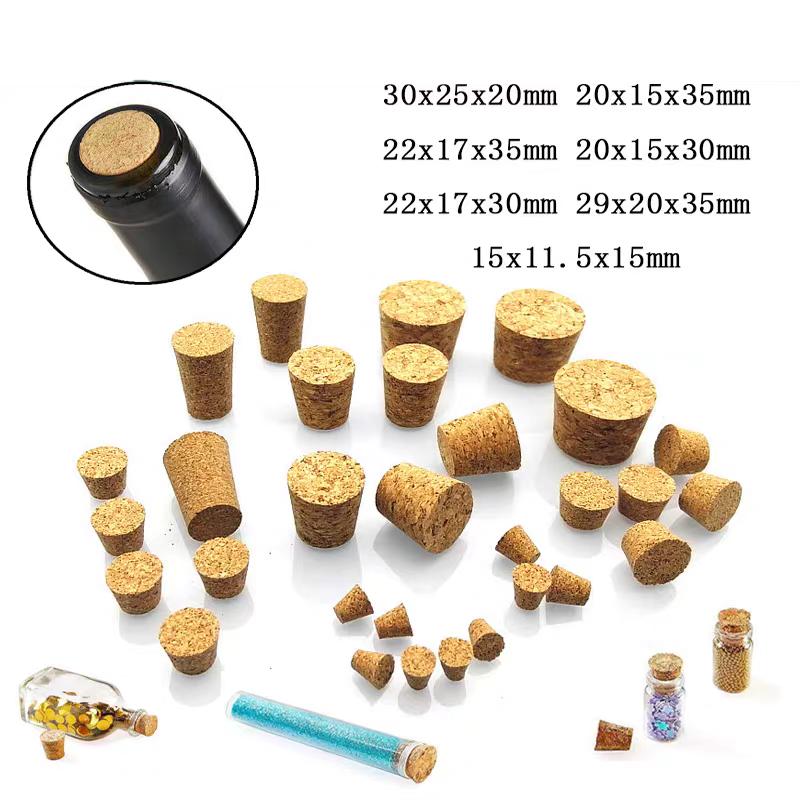 5/10 Pcs Cork Stopper Wooden L - Wine Bottle Size review and price