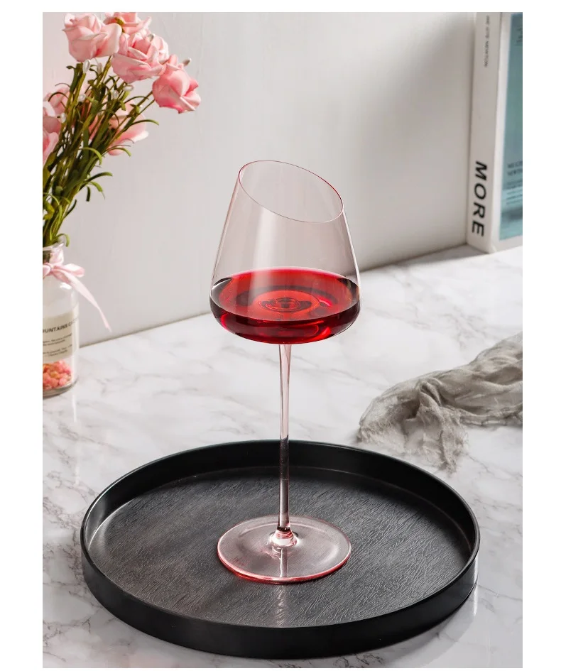 Oblique Red Wine Glass, Bevel  - Wine Beer Foot review and price