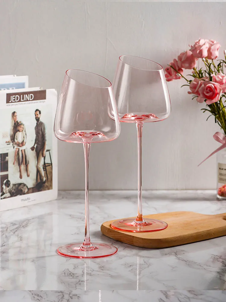 Oblique Red Wine Glass, Bevel  - Wine Beer Foot review and price