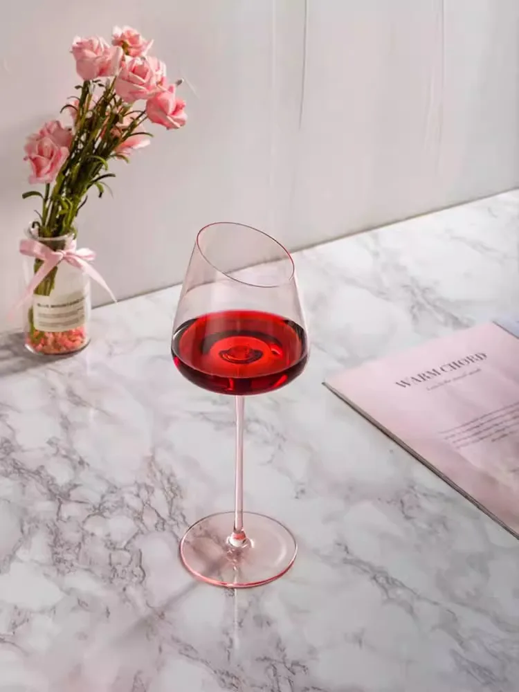 Oblique Red Wine Glass, Bevel  - Wine Beer Foot review and price