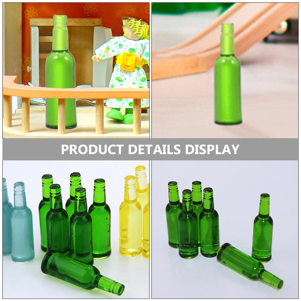 18Pcs Miniature Beer Bottles R - Wine Beer House review and price