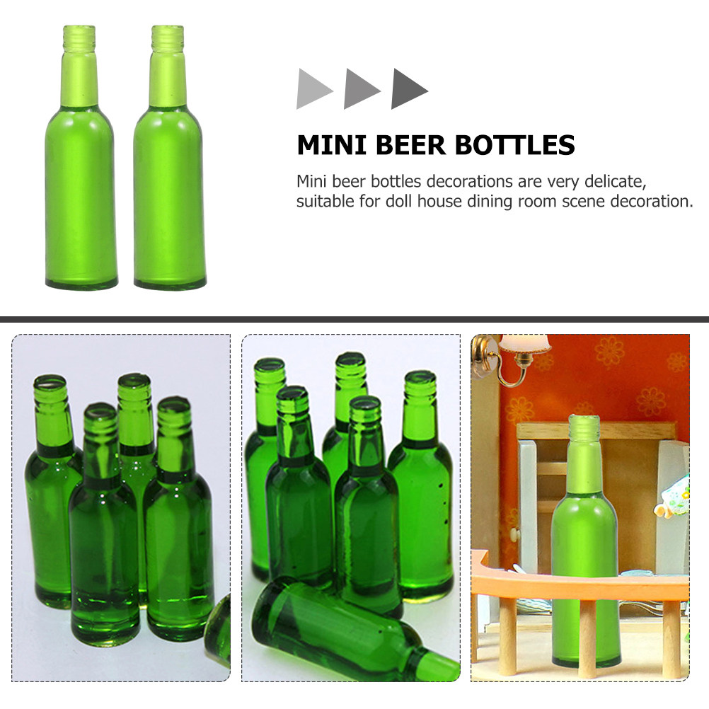 18Pcs Miniature Beer Bottles R - Wine Beer House review and price