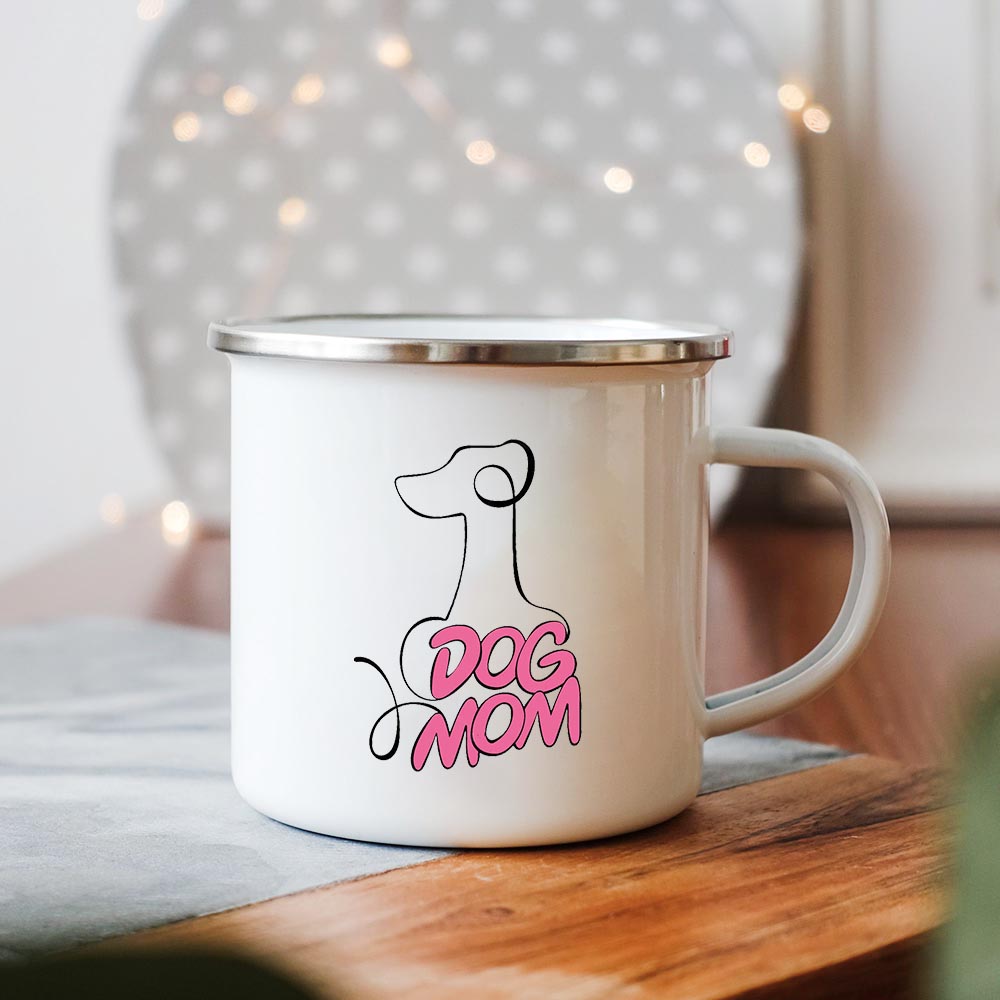 Dog Mom/Dad Print Creative Ena - Beer Mug Handled review and price